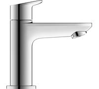 Grifo de columna Duravit Wave, 90 mm de proyección, sin juego de desagüe, WA1080002010, Color: Cromo alto brillo