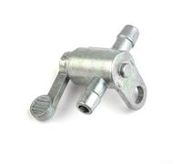 Grifo de combustible en línea de 5/16 pulgadas, interruptor de llave de gasolina de aluminio de 8 mm para motocicleta para moto de cross para ATV, scooter, ciclomotor, camino de entrega de combustible