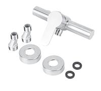 Grifo de Ducha de Acero Inoxidable 304, Montado en la Pared, Agua Fría y Caliente, G1/2in, 19,5 x 10 x 10 cm