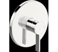 Grifo de ducha HANSA HANSALOFT, juego de montaje listo, empotrado, roseta red...