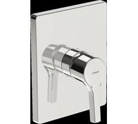 Grifo de ducha HANSA HANSAPALENO, mezclador monomando para cuerpo empotrado e...
