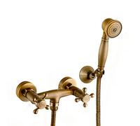 Grifo de ducha serie Almendro en bronce