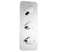 Grifo de ducha termostático con múltiples vías para instalación empotrada Puzzle Roca