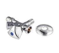 Grifo de esquina con conexión a máquina