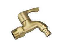 Grifo de extremo de manguera de latón de 3/4 ", kit de grifo de jardín para exteriores, grifo de agua de latón, grifo de asignación, grifo de lavadora para uso en exteriores/interiores