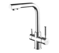 Grifo de fregadero de latón con acabado cromado Osmosis de Källa