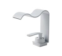 Grifo de fregadero ondulado fabricado con acero inoxidable 304 que ofrece propiedades antipropiedades, proceso de montaje simple, moderno grifo ondulado moderno