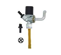 Grifo de gasolina compatible con Simson Schwalbe Kr51/1, Kr51/2 y Sr 50, Simson S51, S50 - MZ Etz, TS, ES, grifo de gasolina, grifo de combustible con filtro de latón y bolsa de agua, para tanque