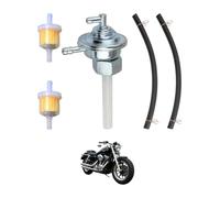 Grifo de gasolina para scooter, presión negativa M16 x 1,5 con 2 mangueras de gasolina, kit universal de repuesto para CPI, Keeway, Kymco, Sym, Gy6 139QMB, Piaggio, Aprilia, Generic, Baotian, Benzhou