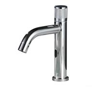 Grifo de inducción de apagado automático para lavabo Diseño sin contacto de acero inoxidable, para espacios públicos