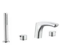 Grifo de instalación sobre repisa de baño ducha con acabado cromado Insignia Roca