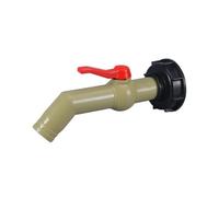 Grifo de jardín Grifo de jardín, 1 pieza, accesorios plástico for tanque IBC, rosca S60 x 6, válvula, interruptor manguera, adaptador alargador, grifo(Color-02)