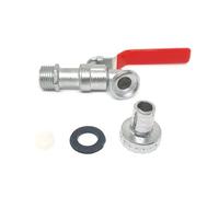 Grifo de jardín latón 1/2 pulgada - agua for tanque IBC con una sola salida y válvula anticongelante for exteriores