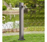 Grifo de jardín para Exteriores, Columna de Agua Vertical montada en el Suelo, Soporte Independiente para Manguera, Grifo de riego para césped, Patio y jardín, hidrante d