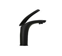 Grifo de la Cuenca Finuos de baño, Grifo de baño de un Solo Agujero, Grifo Compatible con el Lavabo del baño 1 Orificio, maricón para el Fregadero de baño, A, Grifo