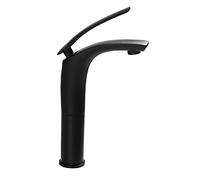 Grifo de la Cuenca Finuos de baño, Grifo de baño de un Solo Agujero, Grifo Compatible con el Lavabo del baño 1 Orificio, maricón para el Fregadero de baño, A, Grifo