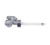 Grifo de la Manguera del Tanque de Aceite de Petcock del Interruptor de la válvula de Encendido/Apagado del Combustible de la Motocicleta Aramox para CG 125