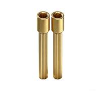 Grifo de latón con núcleo de válvula extendida, conjunto de manga dentada, para ducha y grifo montados en la pared, tamaños de 32 mm/42 mm/52 mm/62 mm, para instalación de fontanería residencial o