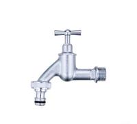 Grifo de latón para exteriores, grifo de fregona de jardín, llave de paso de agua fría, llave de paso de agua fría, conector de manguera exterior, válvula resistente a la intemperie, cobre de una sola