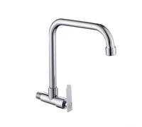 Grifo de latón para fregadero de cocina con rotación completa de 360 grados y sistema de activación de agua fría de una sola manija
