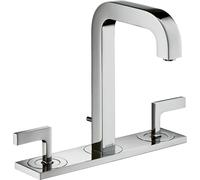 grifo de lavabo de 3 orificios hansgrohe AXOR Citterio 170,