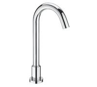 Grifo de lavabo de caño alto con alimentación a pilas acabado cromado Loft Roca