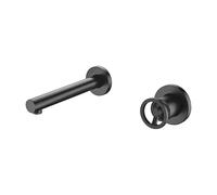 Olimpo Grifo de lavabo empotrado (Negro)