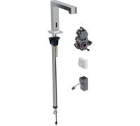Grifo de lavabo Geberit Brenta, extensión 195 mm, sin mezclador, funcionamien...