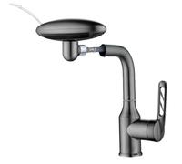 Grifo De Lavabo, Grifo Monomando Para Lavabo Con Caño Giratorio 360°, 4 Modos De Salida Para Cuarto De Lavado, Bar Y Aseos