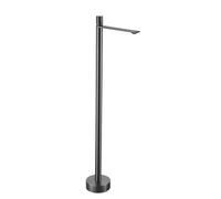 Grifo de Lavabo Grifos Mezclador de Baño Grifo de Bañera de Pie Grifo de Pie Agua Caliente Y Fría Latón Independiente Gris Grifo Del Fregadero Baño Cocina