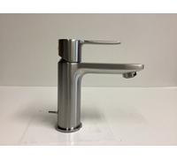 Mezclador monomando Lineare de Grohe para lavabo, tamaño XS, desagüe automático, proyección de 107 mm, 32109DC1, Color: súper acero