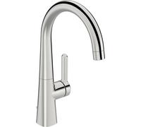 Grifo de lavabo HANSA HANSADESIGNO Style, extensión 167 mm, con juego de desa...