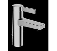 Grifo de lavabo HANSA HANSALOFT, 155 mm, con juego de desagüe, cromado, exten...