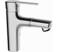 Grifo de lavabo HANSA HANSARONDA, con juego de desagüe, desagüe extraíble,