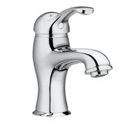 Grifo de Lavabo Monomando Liso - Carmen 16 cm Cromo Roca