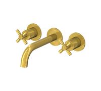 Grifo de lavabo Steinberg serie 250, juego completo, 3 orificios, incluido