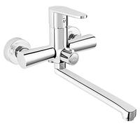 Grifo de pared con válvula de desviación, conexión de manguera de ducha