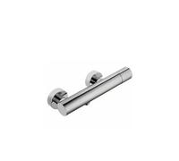 Grifo de pared para ducha monomando de 30 cm latón cromo Single de Unisan - Sin kit de ducha