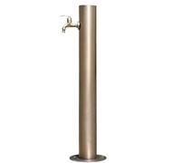 Grifo de pie de acero inoxidable, Soporte independiente de columna agua for jardín vertical, soporte for manguera con grifo, hidrante congelación 86 cm
