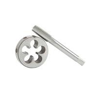 Grifo de rosca helicoidal Grifo y troquel de destornillador estándar americano for mano izquierda, rosca fina, 1/4, 5/16, 3/8, 7/16, 1/2, 9/16, 5/8, 3/4, 7/8, 1'', UNC/UNF/UNS(5I8-11UNC LH)