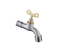 Grifo de seguridad para exteriores 304, mecanismo antirrobo extraíble para zonas públicas, grifo de agua desmontable para exteriores