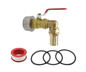 Grifo de tambor de acero inoxidable, grifo de 200L, válvula resistente a álcalis ácidos, espiga de salida a prueba de fugas, accesorio de repuesto para agua de aceite (32 mm)