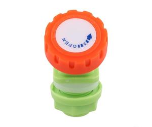 Grifo de tanque de perilla de plástico para exteriores para cubo de agua, botella de jugo, dispensador de contenedores de vino con control de flujo y sello a prueba de fugas