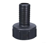 Grifo de tanque IBC de plástico con anillo de sellado para aplicaciones de drenaje en tanque de agua y configuraciones de contenedores IBC (32 mm)
