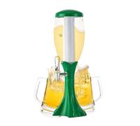 Grifo de torre de bebidas, dispensador de bebidas, bar, dispensador de licores, tubo de hielo | Dispensador de bebidas refrigerante, dispensador de torre de luz, para fiestas, eventos, cerveza