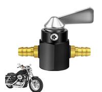 Grifo de válvula ATV,Grifo de gasolina para motocicleta | Botón del tanque de llave de purga,Generador de válvula de aleación de aluminio, control de botón de válvula de llave de purga con diseño a pr
