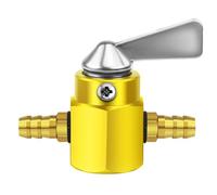 Grifo de válvula de llave de gasolina, válvula de motocicleta, generador de válvula de aleación de aluminio, control de botón de válvula de grifo de gasolina con diseño a prueba de fugas para ATV