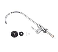 Grifo Del Fregadero De La Cocina, 1/4Inch Aleación De Zinc Delgado Cuello De Ganso Grifo Cromado Grifos Para El Hogar De ósmosis Inversa Ro Filtro De Agua Potable