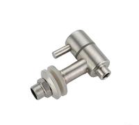 Grifo dispensador de bebidas de acero inoxidable 304 para barril de cerveza, grifo contenedor de vino con mango tipo T, pantalla de filtro integrada, se adapta a 16-25 mm para Ho