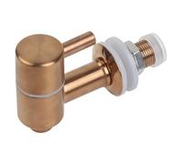 Grifo distribuidor de jugo de latón dorado de alta calidad, diseño ergonómico para una fácil operación y vertido